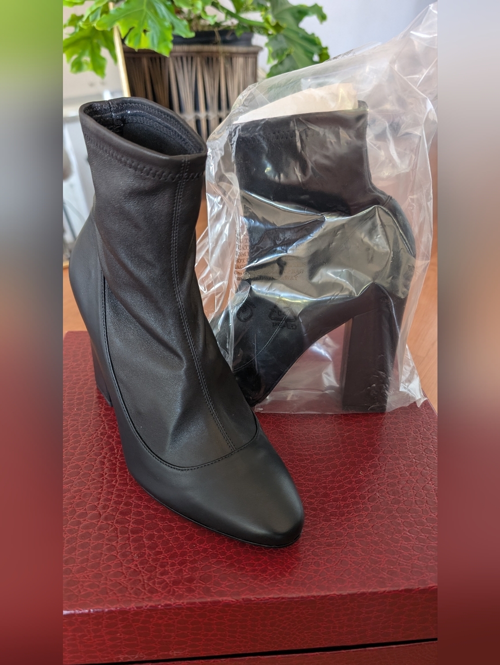 Tamara Mellon Black Booties